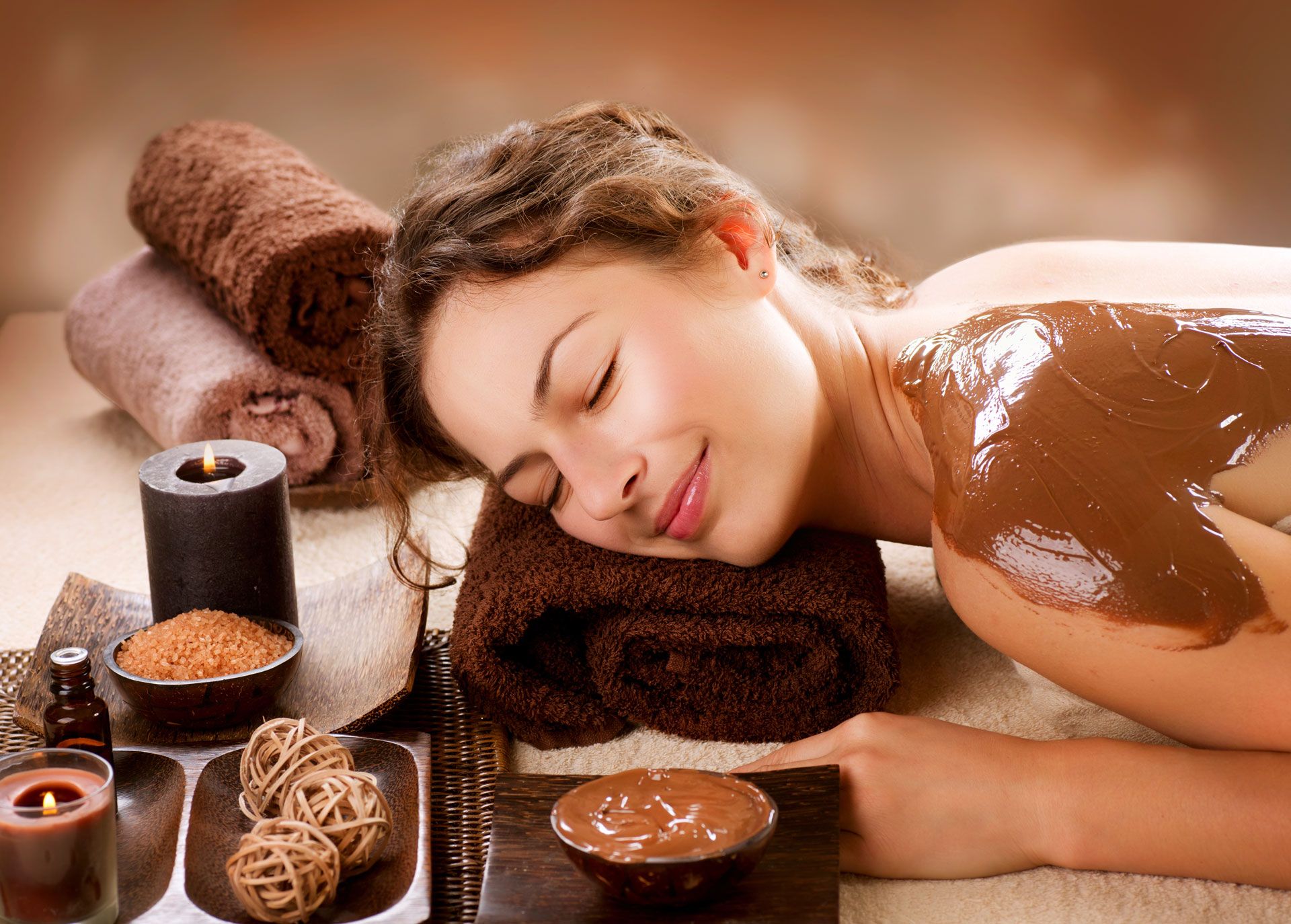Schokoladen Massage